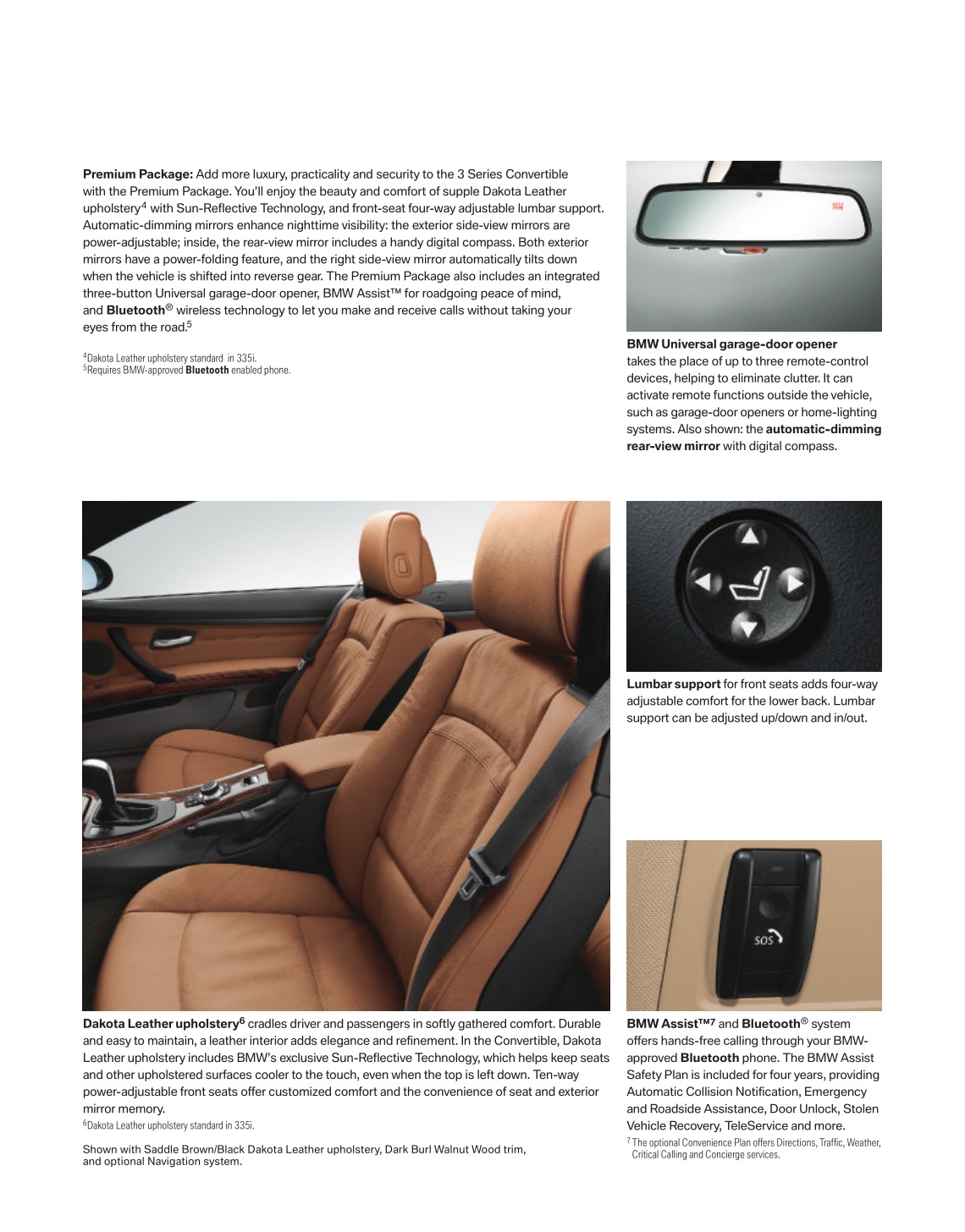 2009 BMW 3-Series Convertible Brochure Page 26